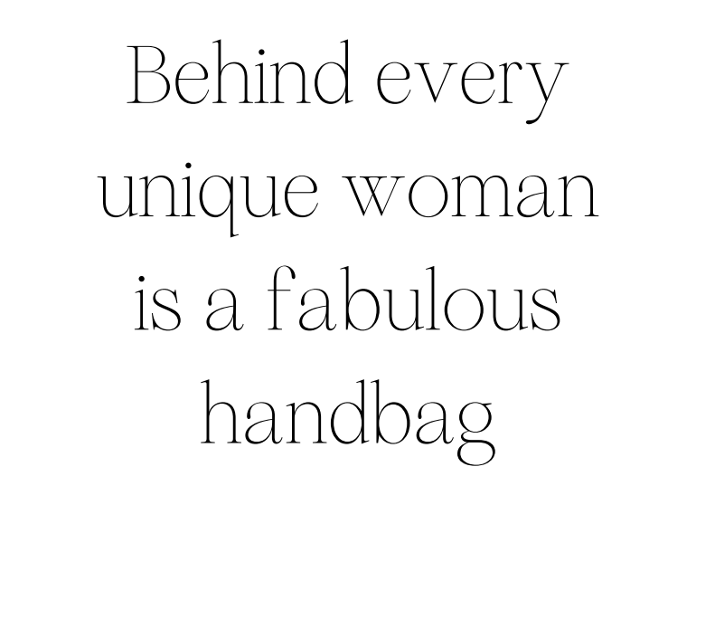 Behind every unique woman Behind every unique woman