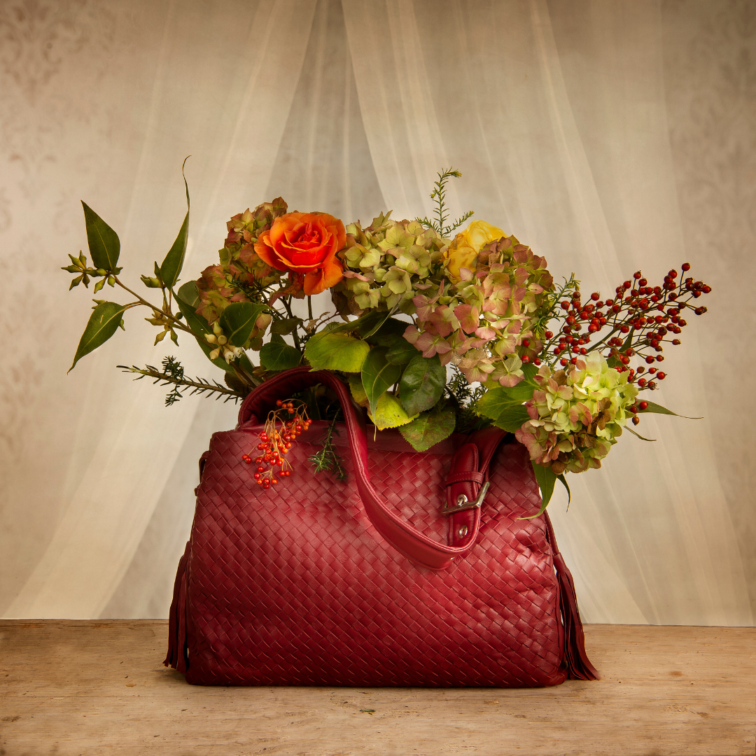 Sophia weave red